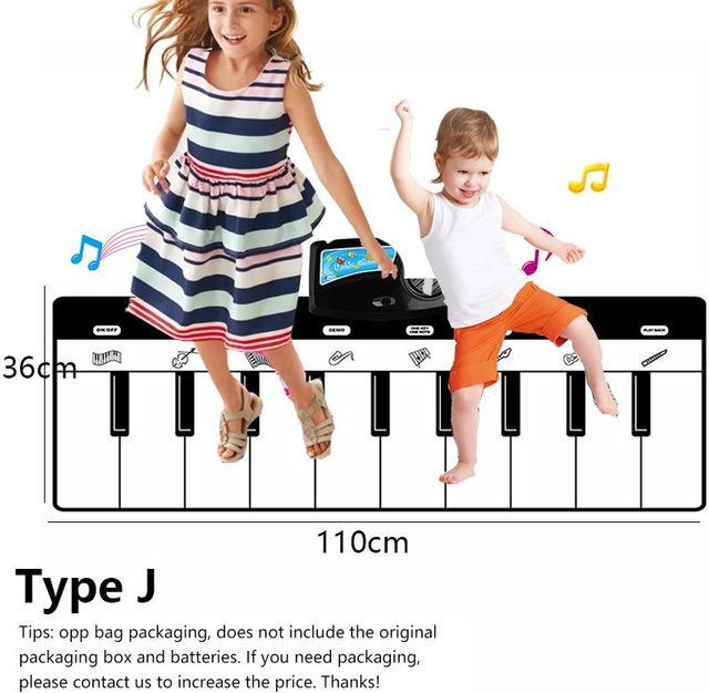 Binchi Outdoor Product Klaviermatte, musikalische Spielmatte, ab 3 Jahre - Bild 1