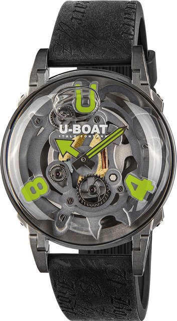 U-Boat Herrenuhr, Quarz, Edelstahl, 44 mm, Grün, 5 ATM - Bild 1