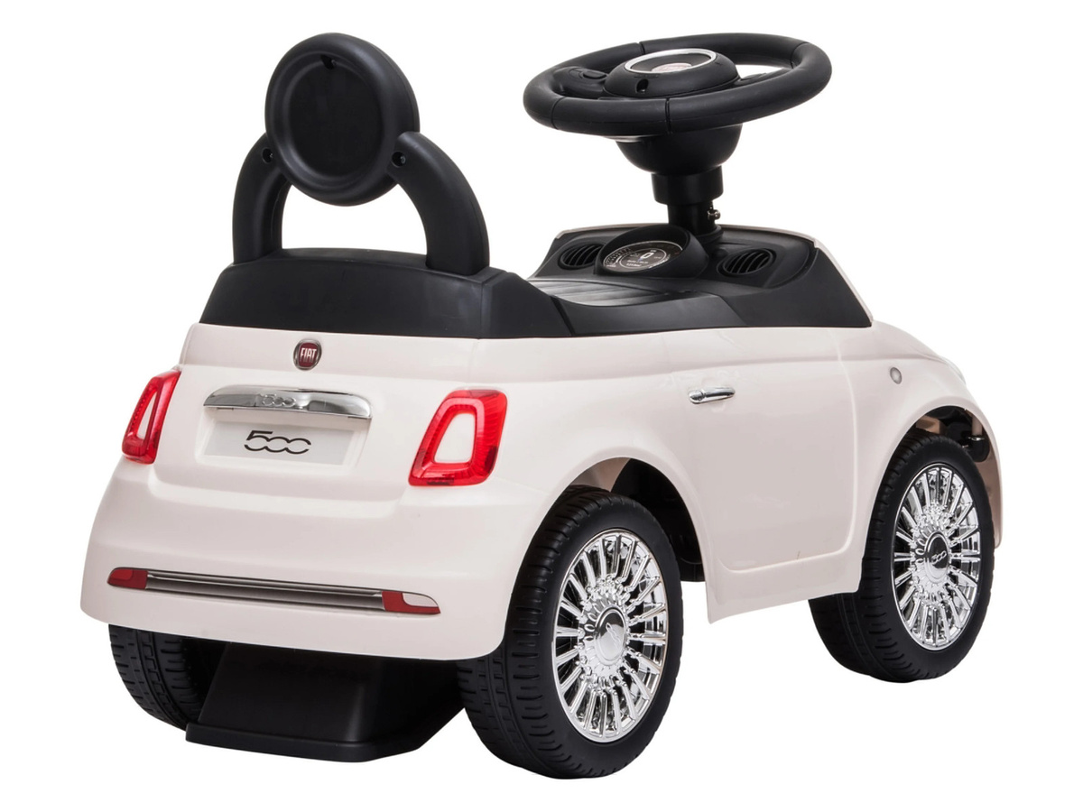 Fiat 500 Rutscher Weiß mit Licht und Sound ab 1 Jahr - Bild 2