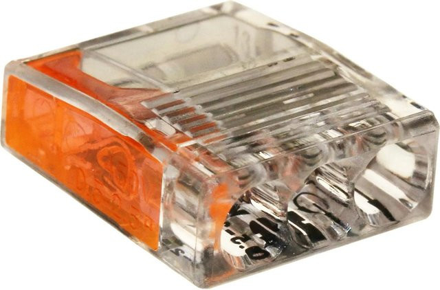 ViD Verbindungsdosenklemme Orange 100 Stück für 0,5 mm² bis 2,5 mm² - Bild 1