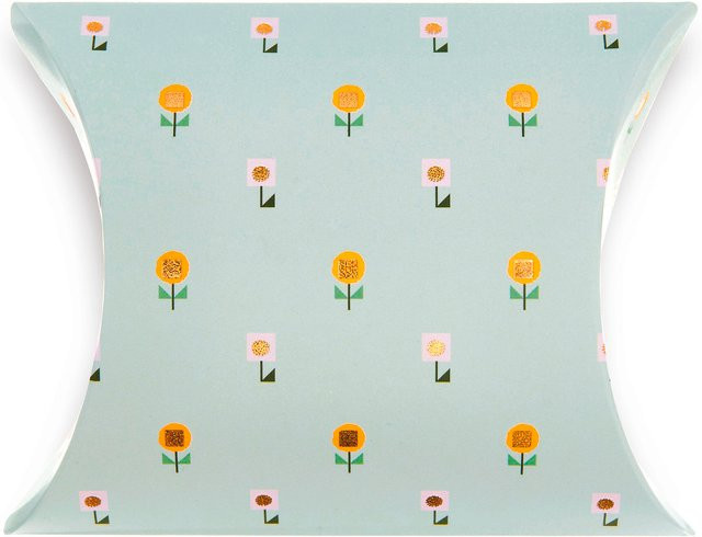 Rico Design Paper Poetry Geschenkschachteln Futschikato Blumen, Multicolor, B/T/H: 12,0 x 18,0 x 4,0 cm - Bild 1