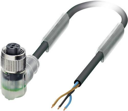 Phoenix Contact Sensor-Aktor-Steckverbinder M12 Buchse gewinkelt Schwarz 10,00 m 3-polig - Bild 1