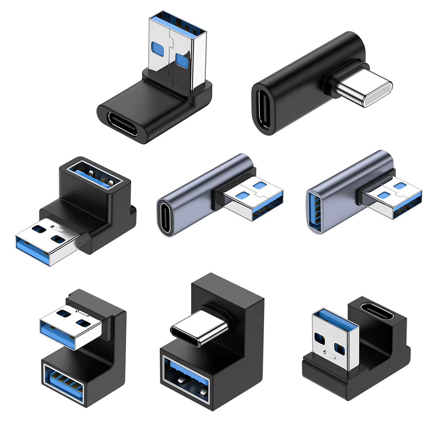 VAKIND USB-C auf USB-C Adapter mit 10 Gbit/s Hochgeschwindigkeitsübertragung, 5V 3A Stecker Konverter für Computer, Schwarz/Rot - Bild 4