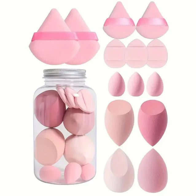 Make-up-Schwämme Beauty Egg, 12/14 Stück, Damen - Bild 1