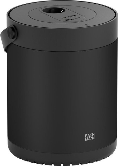Bachmann MOV E BM0011007 Power Unit in Schwarz mit 1x CEE7/3, 2x USB-A und 2x USB-C, 230 Wh, 220 W, Aluminium - Bild 1
