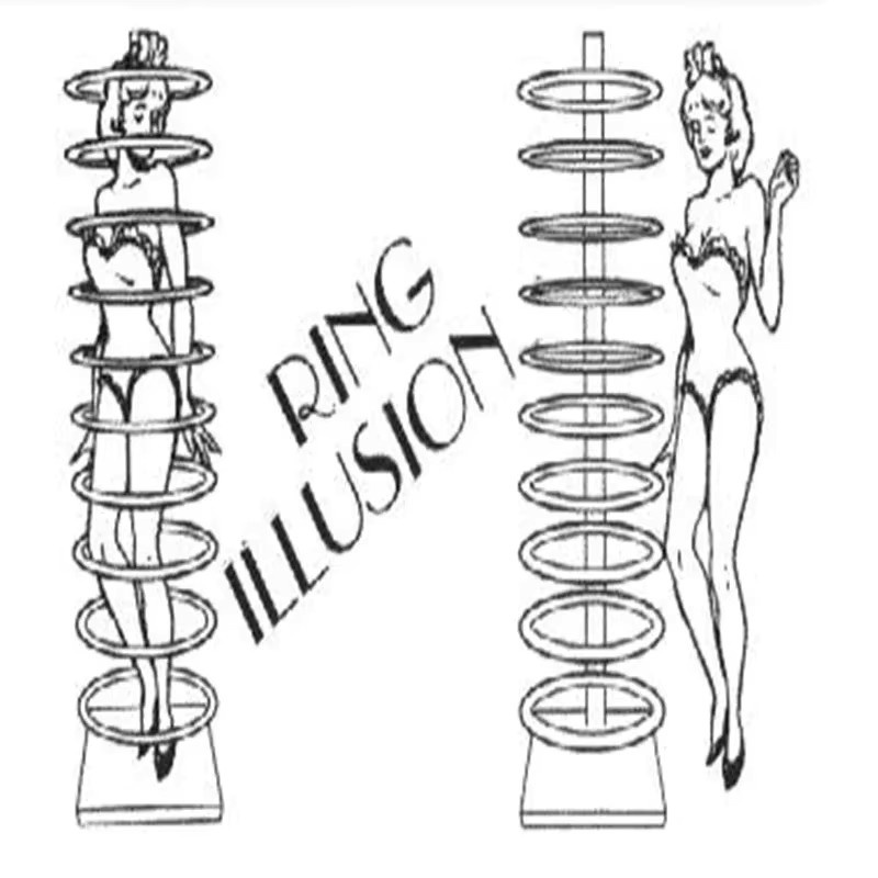 Magic.Factory Ring Illusion, Zaubertrick, Bühnenmagie, Gimmick Prop - Bild 2