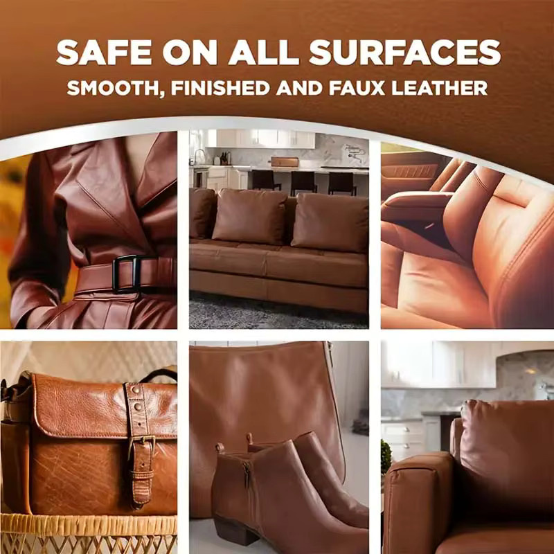 LJM Lederpflegecreme zur Lederrestaurierung und Politur für Sofas, Autositze und Taschen - Bild 4