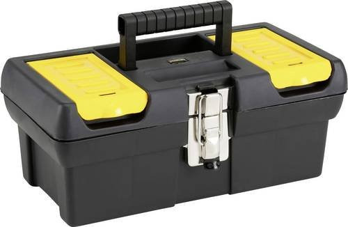 Stanley Werkzeugbox 1-92-064, Farben: Silber, Schwarz, Gelb, B/T/H: 31,8 x 13,0 x 17,8 cm - Bild 1