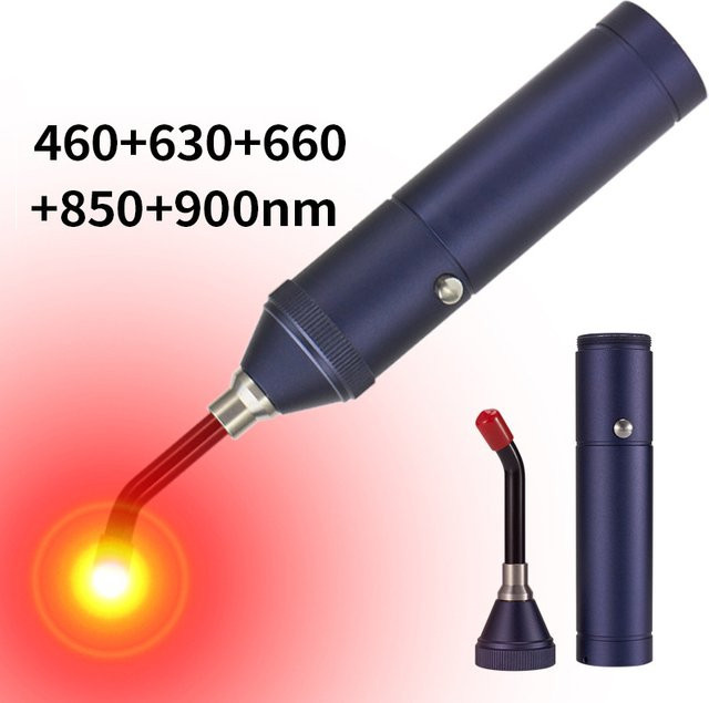 DH Beauty Rotlicht-Infrarot-Therapiegerät für Lippen, Unisex, blau - Bild 1