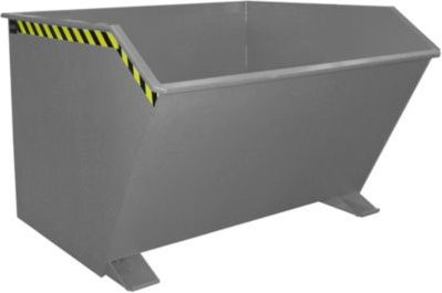 Kippbehälter Typ GU von Bauer, grau, 2000 Liter - Bild 1