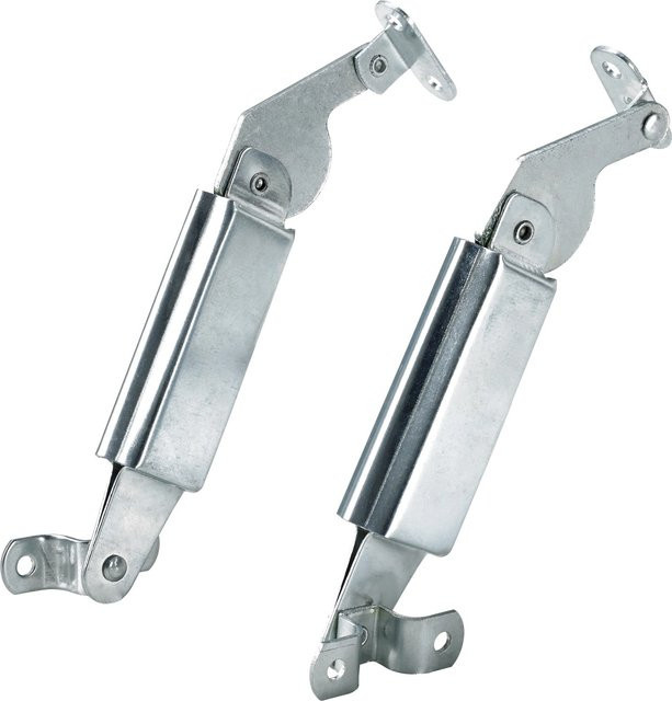Hettich Kistendeckelstütze aus verzinktem Stahl in Silber, 150 mm - Bild 1