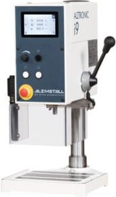 Alzmetall Tischbohrmaschine ALZTRONIC in Weiß mit 9 mm Bohrdurchmesser - Bild 1