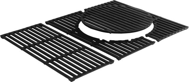 Enders Switch Grid Brooklyn Next 3 Gussgrillrost aus emailliertem Gusseisen, schwarz, B: 55 cm, T: 33 cm, H: 1 cm - Bild 1