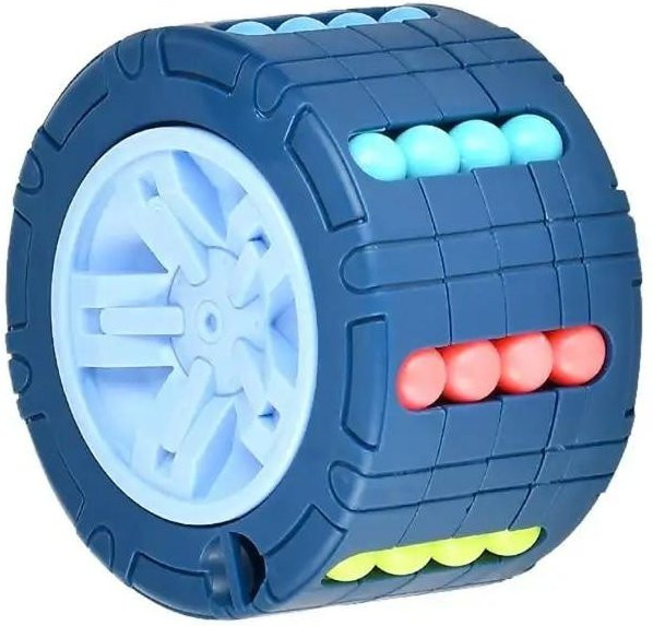 3D Zylinder Würfel Magische Bean Gyro, Puzzle Spiele, Blue - Bild 1