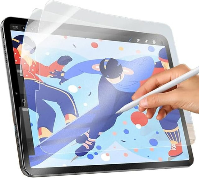 2 Stück PaperFeel Displayschutzfolie für Samsung Galaxy Tab A7 A8 A9 A11 Plus, transparent, ohne Glas - Bild 1