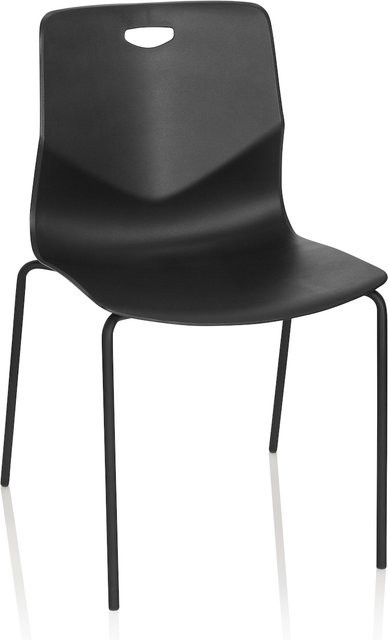 hjh OFFICE Vierfußstuhl T36 V aus Kunststoff - Bild 1