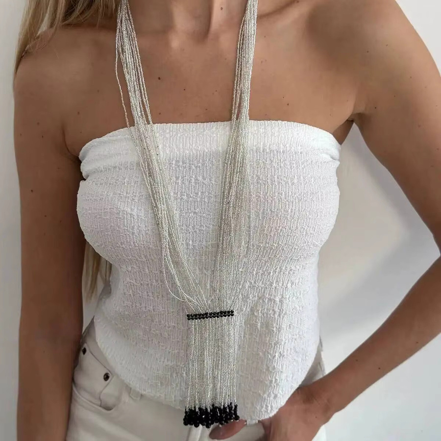 IngeSight.Z Halskette, Boho, Kristall, Perle, Damen - Bild 2