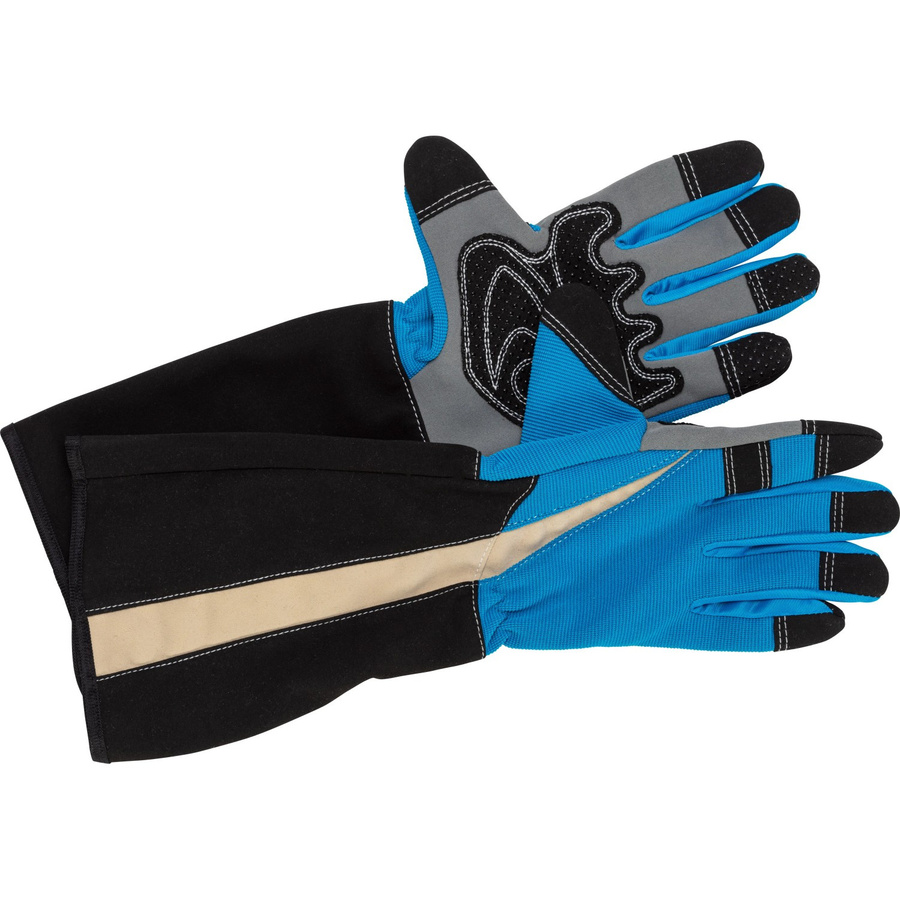 Rosenhandschuh Benoppung in Blau, Größe 10 - Bild 2
