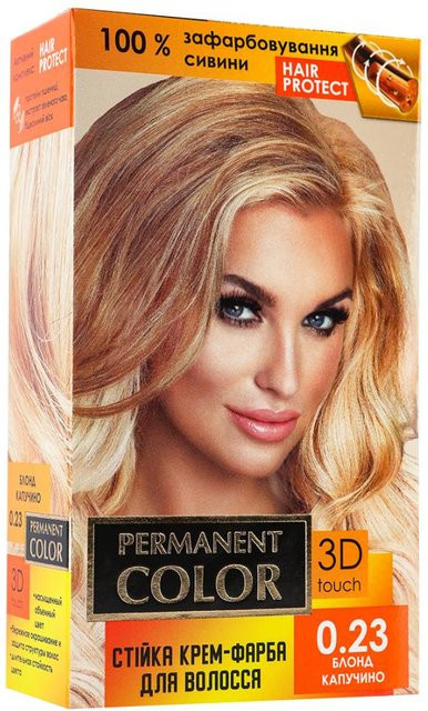 Elixir - Pharm Permanent Color Haarfärbung, Blonde Cappuccino, Creme - Bild 1