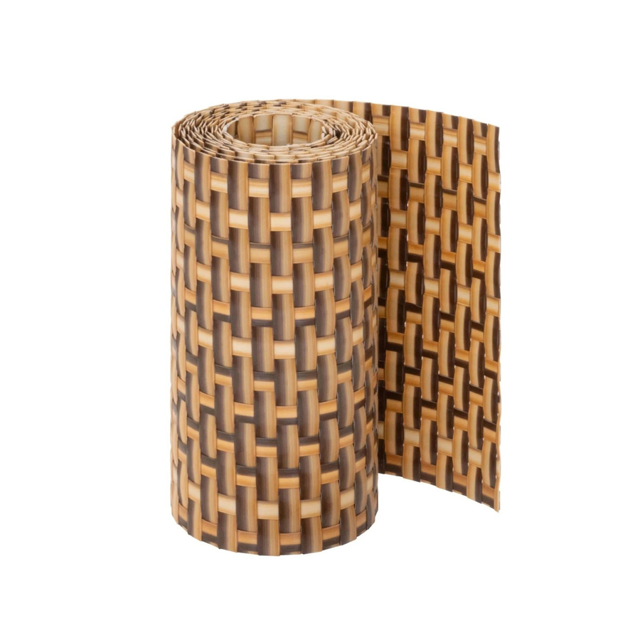 Jardinion Sichtschutzstreifen aus Kunststoff, Hellbraun, Blickdicht, B: 19 cm, H: 250 cm, Tiefe: 0,24 cm - Bild 2