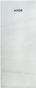 Hansgrohe Axor MyEdition Platte aus Naturstein Marmor Lasa Covelano Vena Oro in Weiß, B: 20 cm, H: 8,2 cm - Bild 1