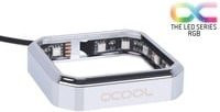 Alphacool Aurora XPX RGB Frame Rahmen in Chrome mit LED-Beleuchtung - Bild 1