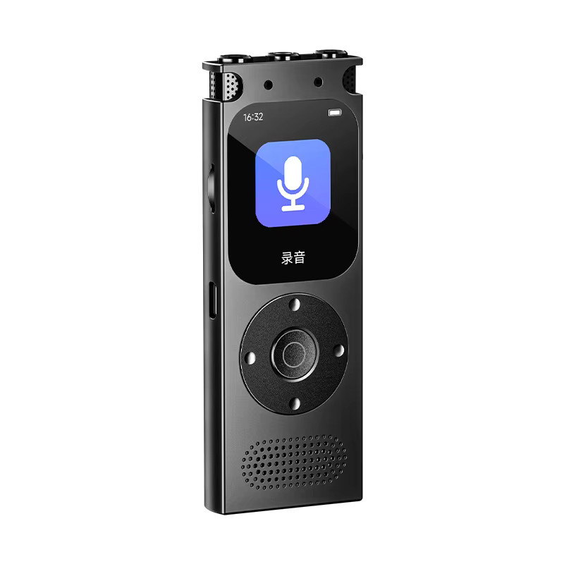Famue Pro Diktiergerät in Schwarz mit Bluetooth 5.4 und 3072 kbps PCM-Audio für Interviews und Besprechungen - Bild 6