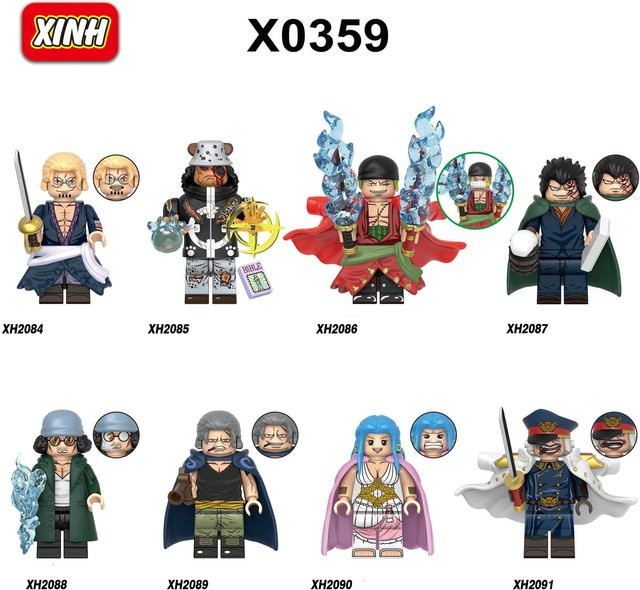 One Piece Baustein Spielzeug Bunt / Mehrfarbig - Bild 1