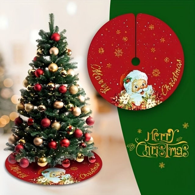 VIKAMA Weihnachtsbaumkleid als festliche Partydekoration für den Innen- und Außenbereich - Bild 1
