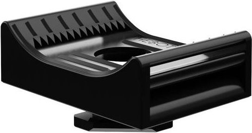 Hebotec KBS-I8M 10-60 20 Klettbandsockel aus Aluminium in Schwarz, 10 Stück - Bild 1