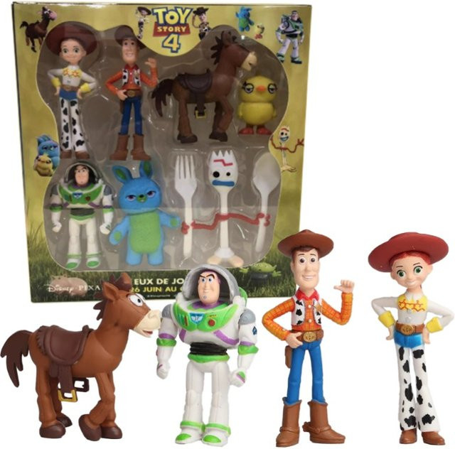 Disney Toy Story 4 Actionfiguren, 7-teiliges Set - Bild 1
