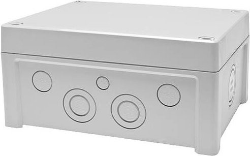 Fibox TAM 201614 Universal-Gehäuse aus ABS in Lichtgrau, B/T/H: 20,1 x 16,3 x 13,8 cm - Bild 1