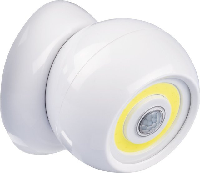 Genialo LED-Magnetleuchte 360 Grad mit Bewegungsmelder in Weiß für Innen und Außen - Bild 1