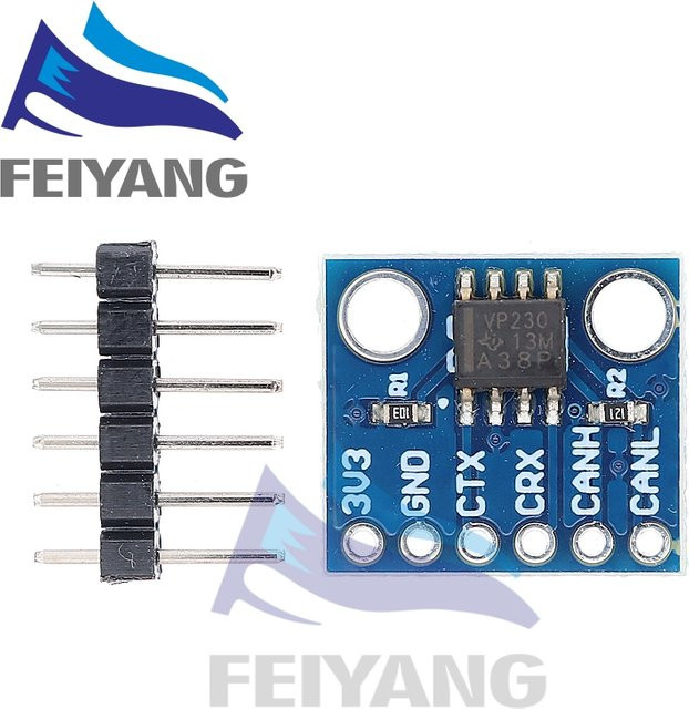 SAMIROB MCU-230 Bus Transceiver SN65HVD230 CAN-Kommunikationsmodul in Blau - Bild 1