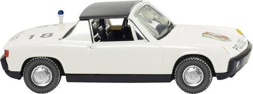 Wiking Modell Porsche 914 VW Einsatzfahrzeug Polizei NRW H0 Maßstab 1:87