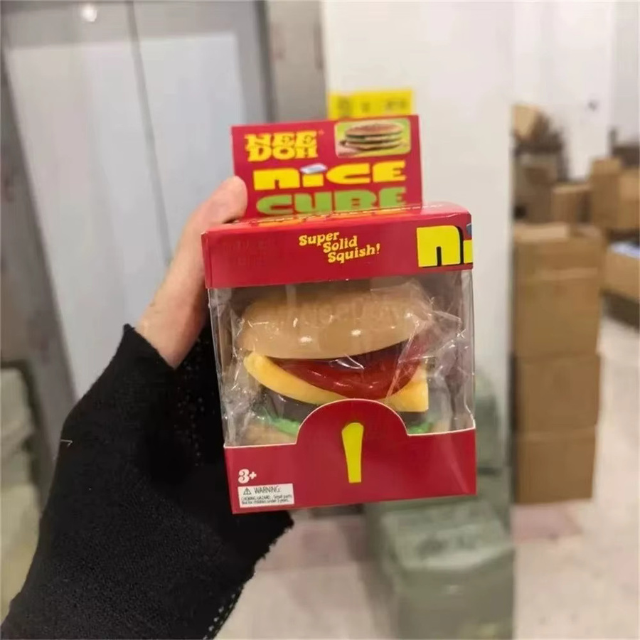 NeeDoh Heißer Burger Squish Blind Box, Elastisches Quetsch-Dekompressionsspielzeug - Bild 2