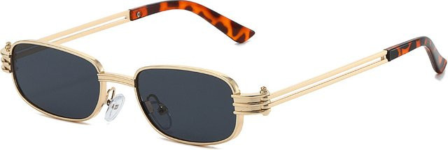 ARTORIGIN Sonnenbrille, Damen, quadratisch, Vollrand, Metall, gold - Bild 1