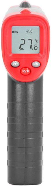 Painter Infrarotthermometer Digitales berührungsloses Lebensmittelthermometer mit Laser in Rot, Messbereich -50 bis 400 Grad Celsius - Bild 1
