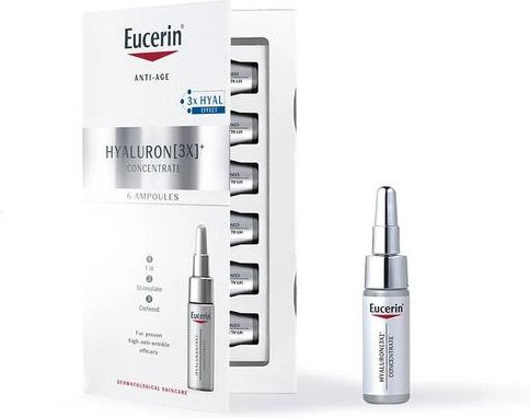 Eucerin Hyaluron 3X Konzentrat Serum mit Hyaluronsäure, Niacinamid, Kollagen - Bild 1