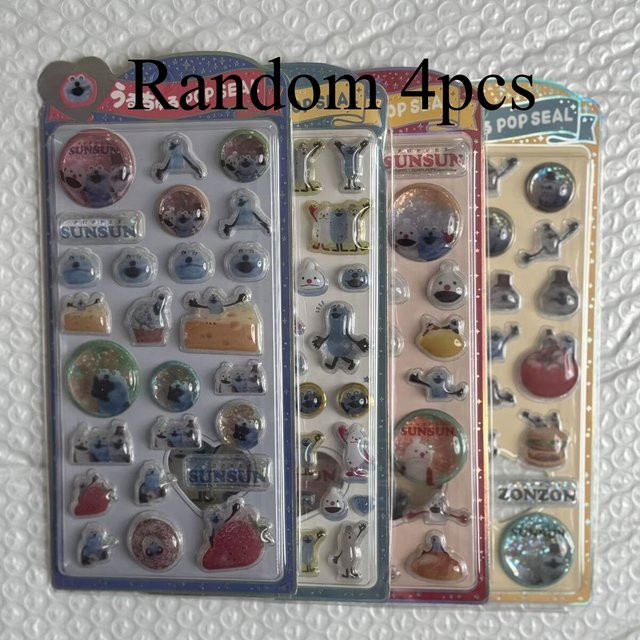 Bandai Mojojojo 3D Stereoskopische Kristallaufkleber, Bunt / Mehrfarbig - Bild 1