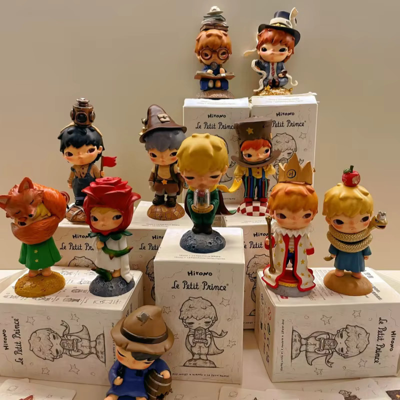 POPMART Hirono x Le Petit Prince Blind Box Serie Multicolor Dekorationsfigur - Bild 2