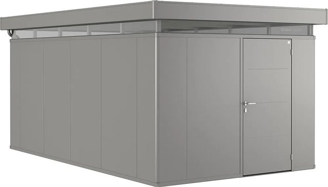 Biohort Metallgerätehaus CasaNova mit Flachdach in Quarzgrau Metallic, B/T/H: 500 x 300 x 250 cm, Türanschlag rechts - Bild 1