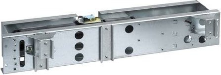 Schneider Electric PrismaSeT-P-OKKEN DECO Steckeinsatz Motorabgang beweglicher Teil in Silber, Höhe: 2 Module - Bild 1