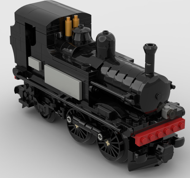 MOC-234145 Eisenbahn-Zugmodell, Bausteine, Lokomotiv-Sets - Bild 1