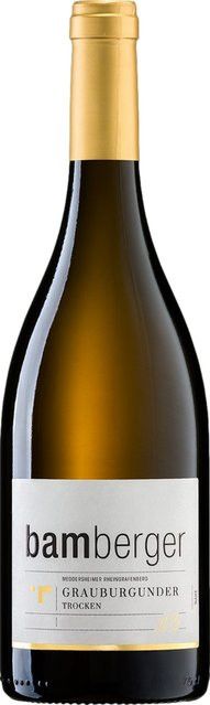Bamberger Wein- & Sektgut Grauburgunder, Weißwein, Nahe, trocken, 2021, 0,75 l - Bild 1