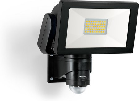 Steinel LS 300 S LED-Außenstrahler mit Bewegungsmelder und Dämmerungssensor, Schwarz - Bild 2