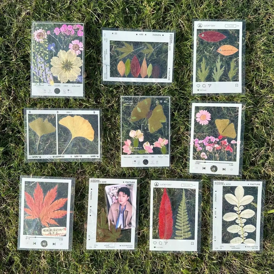 DIY transparente Lesezeichen aus Kunststoff für gepresste Blumenblätter, Set mit 20 oder 40 Stück, klarer Rahmen für handgefertigte Geschenke - Bild 3