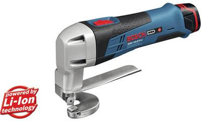 Bosch Professional Akku-Blechschere GSC 12V-13 Solo in Blau/Schwarz - Bild 2