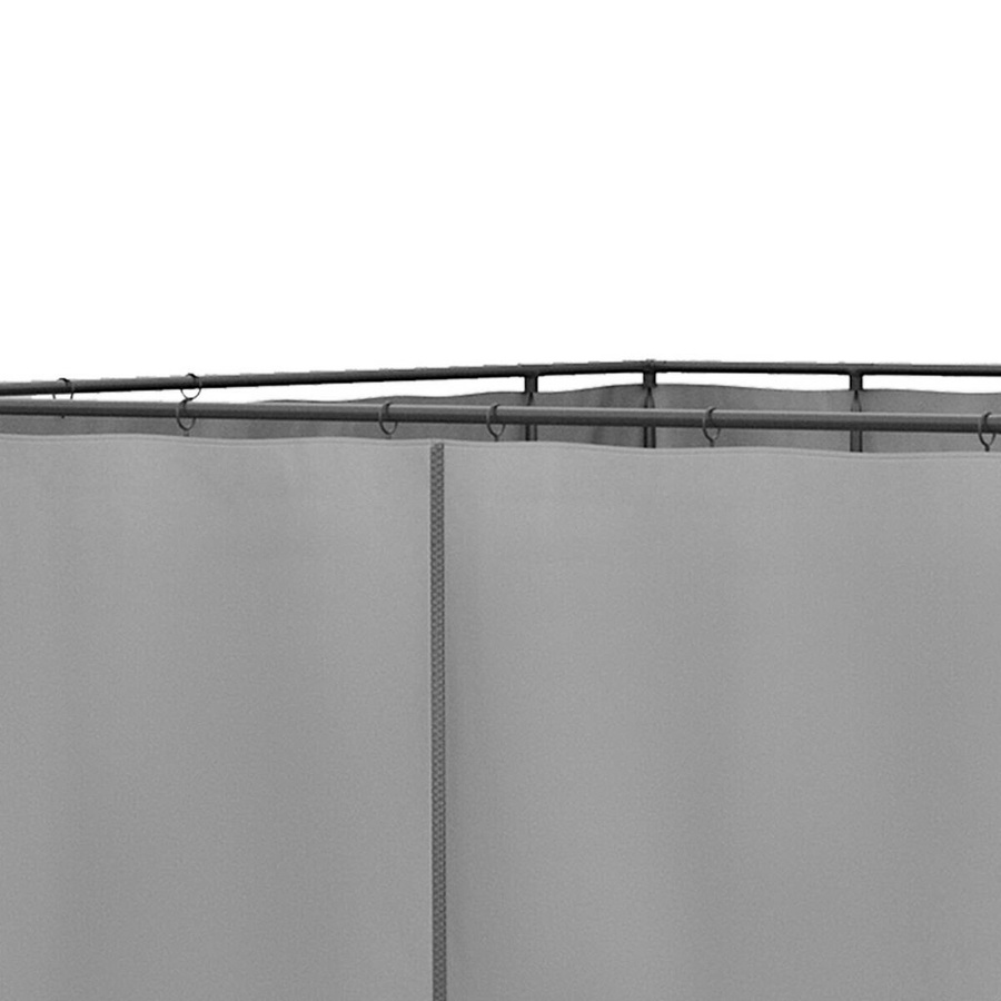 Outsunny 4 Pavillon-Seitenwände aus Polyester in Hellgrau, Höhe: 300 cm, Breite: 205 cm - Bild 3