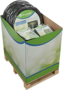 floraworld Gartenabfallsack Rondo und Big aus grünem Polyestergewebe - Bild 1